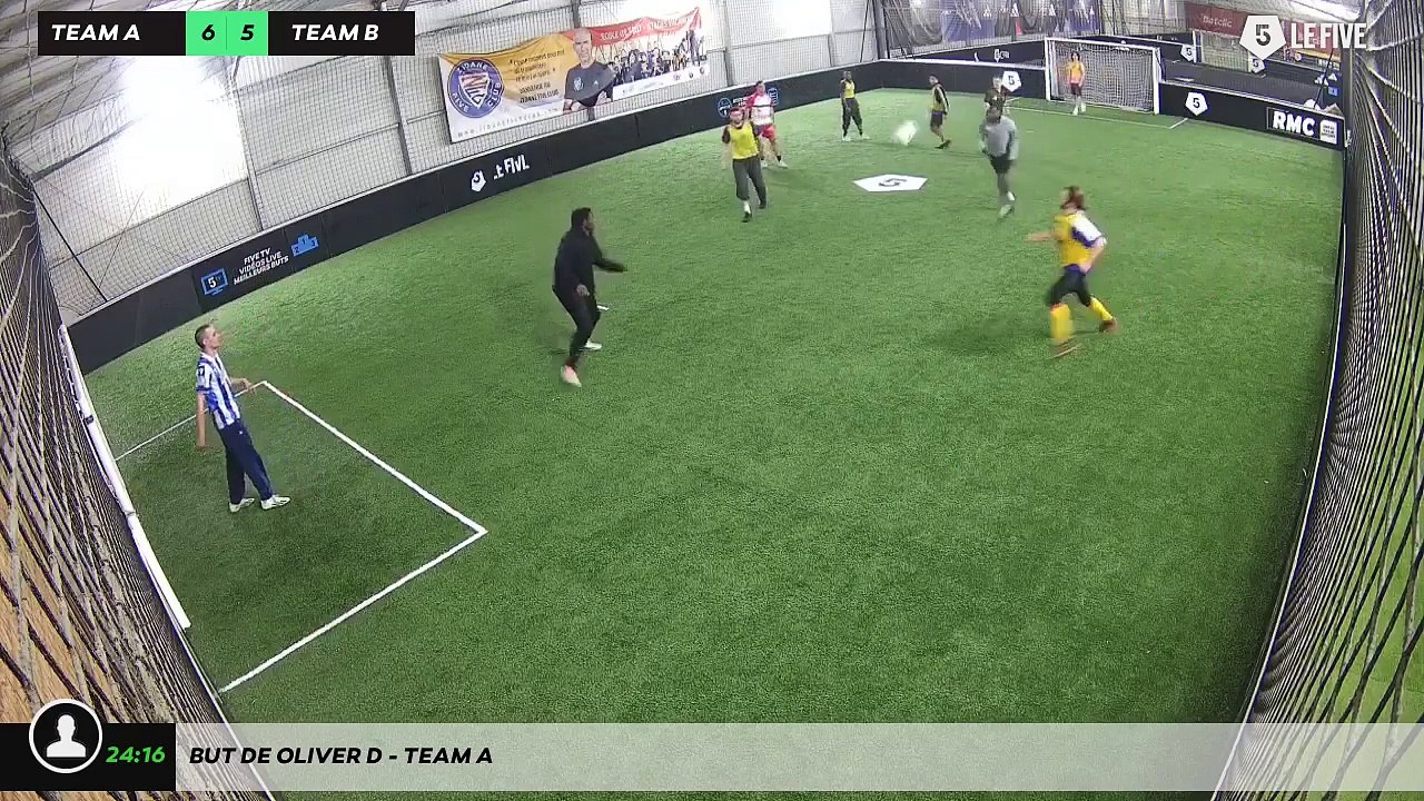 But de Oliver D - Team A