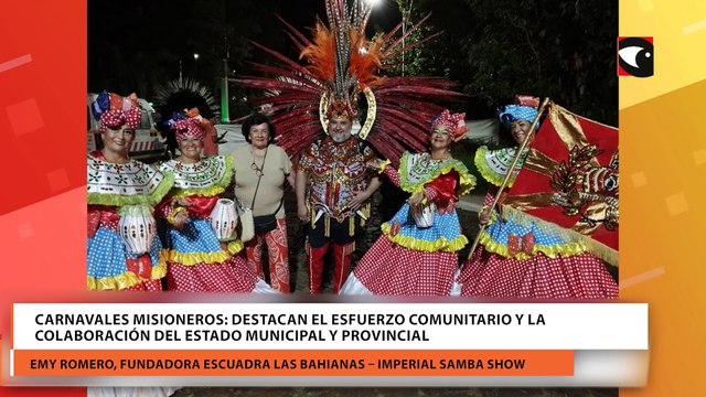 Carnavales misioneros destacan el esfuerzo comunitario y la colaboración del Estado municipal y provincial