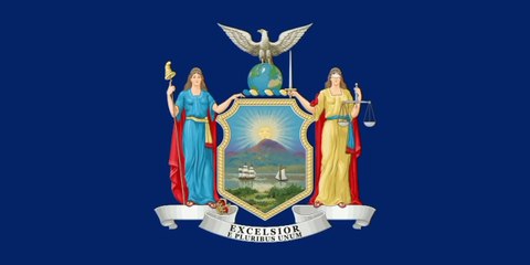 Flag of New York. Bendera New York. New York Flag. Flag of New York State. Bendera Negara Bagian New York. New York State Flag. Flag of State of New York. State of New York Flag. Bendera York Baru. Bendera Negara Bagian York Baru