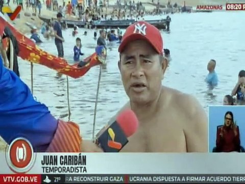 Amazonas | Lugareños y visitantes hicieron de Playa Bagre su destino turístico
