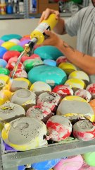 Bubble & build! Creative cement craft with balloons!