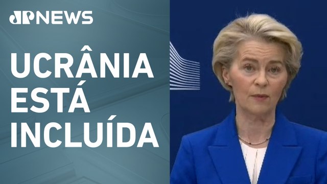 Ursula von der Leyen anuncia plano de 800 bilhões de euros para defesa da União Europeia