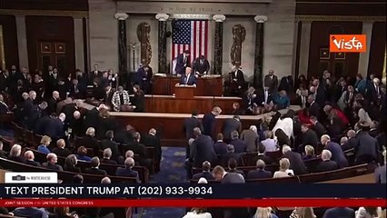 "L'America è tornata", le prime parole del Presidente Trump al Congresso Usa