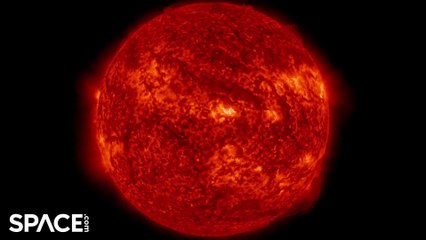 Large Filament Eruption On Sun That Was Captured By NASA's Solar Dynamics Observatory