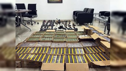Investigan hallazgo de arsenal de armas con destino final a Haití