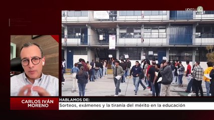 Sorteos, exámenes y la tiranía del mérito en la educación | Carlos Iván Moreno