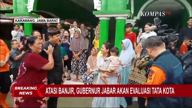 Banjir di Karawang Masih Tinggi, 3.000 Warga Terpaksa Mengungsi | BENCANA BANJIR