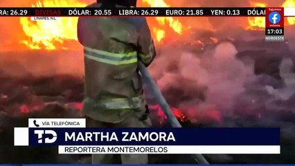 Hay más de 50 incendios registrados en el área metropolitana de Nuevo León
