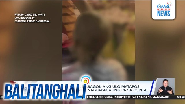 75-anyos na lalaki, nabagok ang ulo matapos madulas sa palengke; Nagpapagaling pa sa ospital | Balitanghali