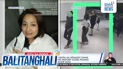 Bureau of Immigration, sinita sa Senado dahil hindi pa rin kompleto ang report kung paano nakaalis ng Pilipinas si Alice Guo | Balitanghali