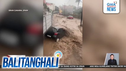 Ilang sasakyan, tinangay ng rumaragasang baha | Balitanghali