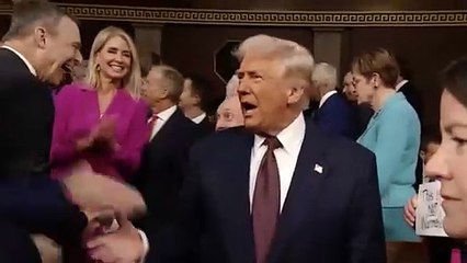 Democrat’s ‘This Is Not Normal’ sign snatched, nearly hitting Trump