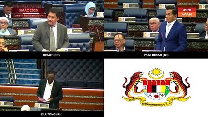 'Saya tak paham kenapa mereka tepuk' - YB Paya Besar
