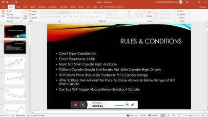 Prime Technical 9.30 A.M Strategy