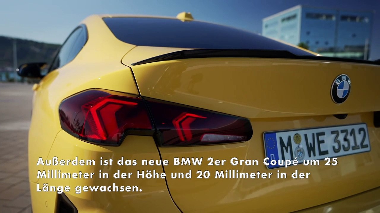 Das neue BMW 2er Gran Coupé - Sportlich elegantes Design