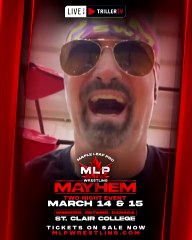 Oh Daddy! Johnny Swinger has some words about his plans for #MLPWrestling as he gets ready to return for MLP MAYHEM in Windsor, Ontario on March 14-15 at St. Clair College!