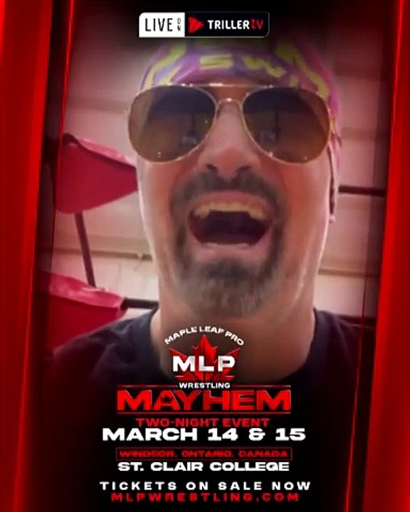 Oh Daddy! Johnny Swinger has some words about his plans for #MLPWrestling as he gets ready to return for MLP MAYHEM in Windsor, Ontario on March 14-15 at St. Clair College!