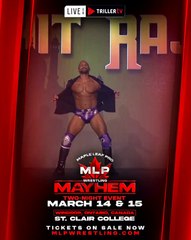 Rohit Raju is returning to #MLPWrestling on the Road to Northern Rising at MLP MAYHEM in Windsor, Ontario on March 14-15!