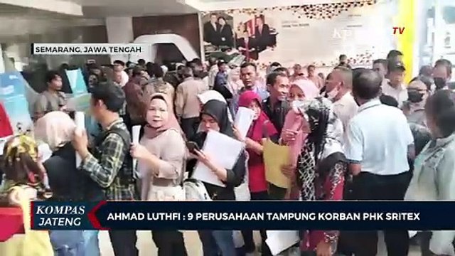 Ahmad Luthfi: 9 Perusahaan Tampung Korban PHK Sritex