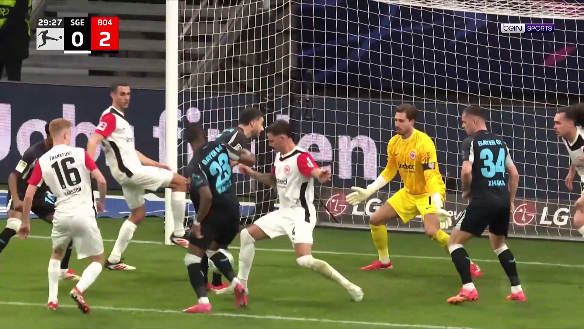 Eintract Frankfurt 1-4 Bayer Leverkusen
