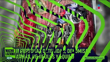 Semar detuvo a 11 personas luego de un enfrentamiento en #Tamaulipas