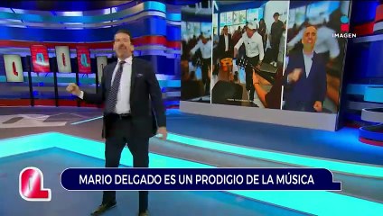 Mario Delgado es un prodigio de la música