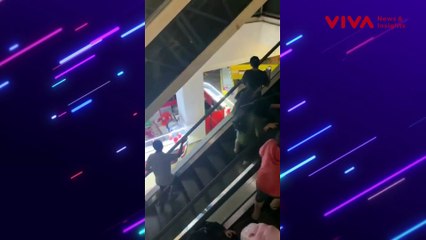 Security Emosi ke Pengunjung Terjebak di Mal Mega Bekasi