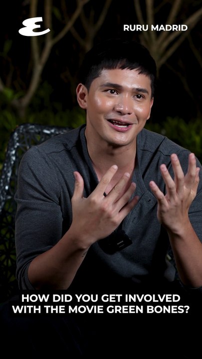 Ruru Madrid on How He Ended Up in Green Bones | Esquire Philippines