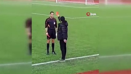 Yeşil sahada sıra dışı tepki!