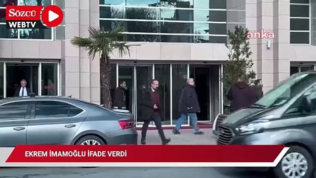 Ekrem İmamoğlu ifade verdi