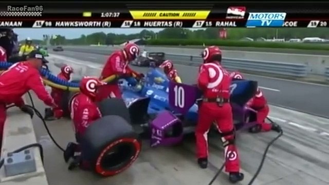 IndyCar Series 2014_Manche 3_Honda Indy Grand Prix of Alabama_Résumé de la course (en français - Motors TV - France) [RaceFan96]