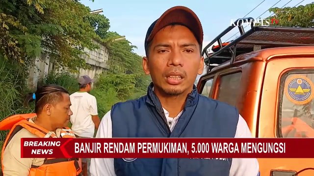 Banjir di Karawang Meluas, 5.000 Jiwa Terdampak dan Mengungsi