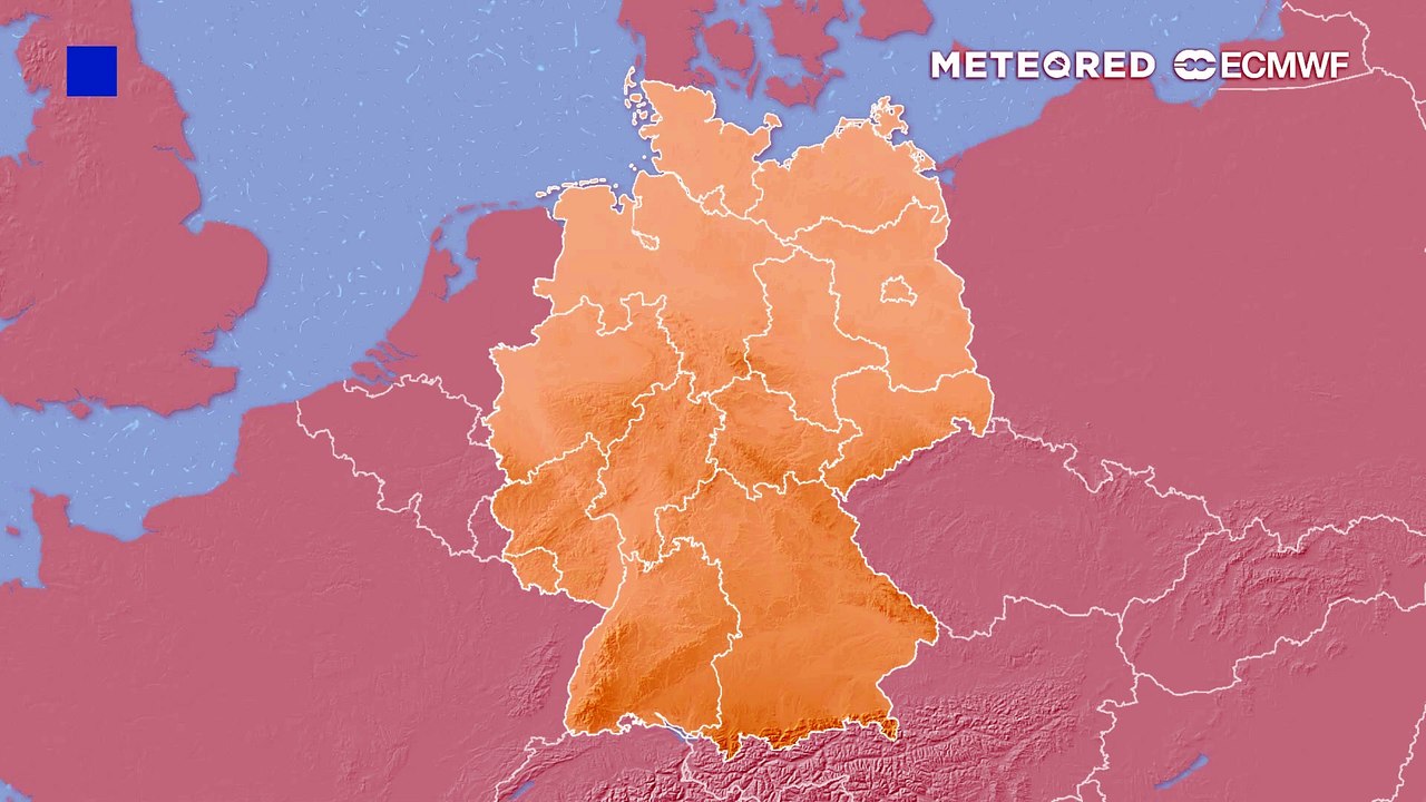 Viel sonnenschein über deutschland, doch die sonne erscheint zunehmend milchig- was ist da los?