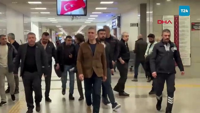 Özcan Deniz ifade vermek için Çağlayan Adliyesi'nde