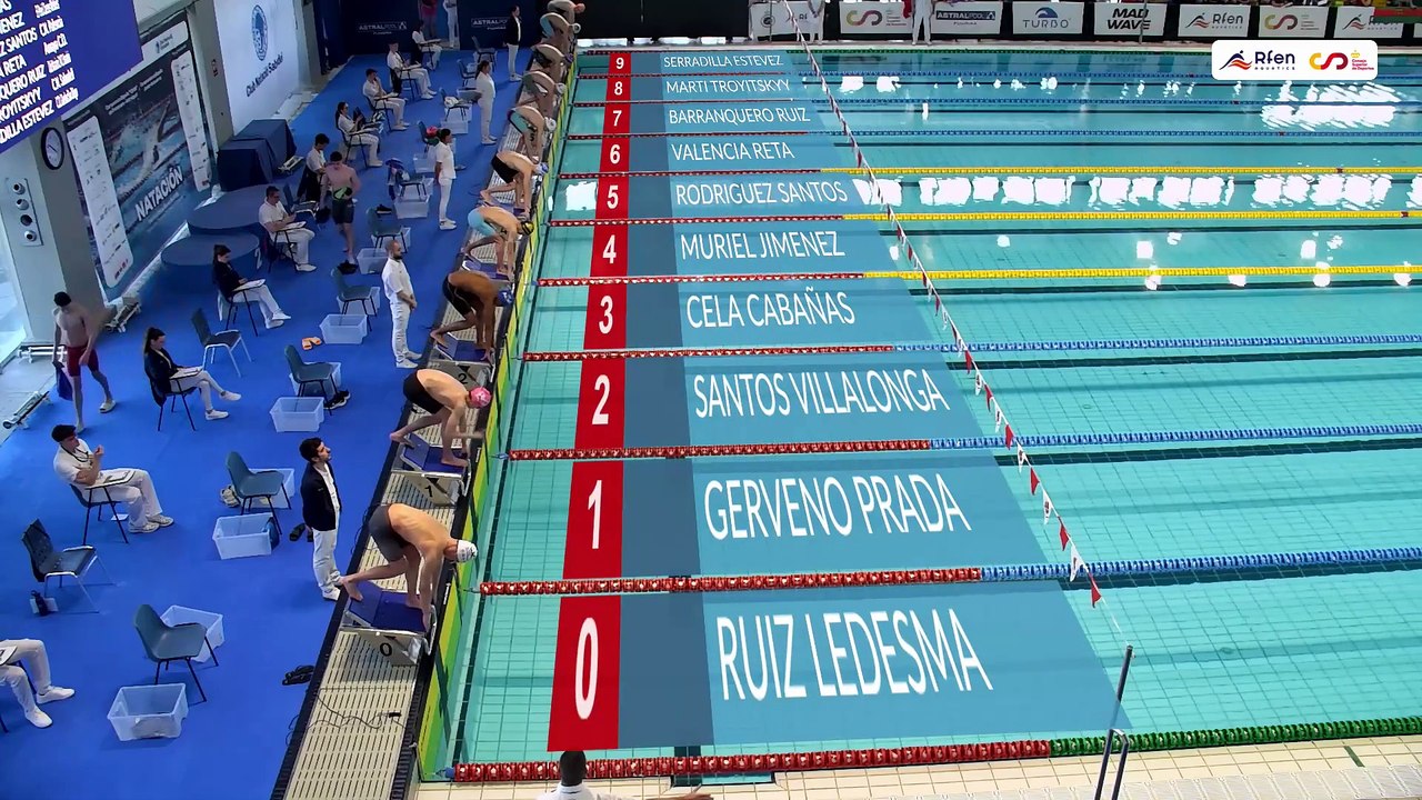 XXV CAMPEONATO DE ESPAÑA “OPEN” DE NATACIÓN ABSOLUTO PRIMAVERA P50 - ASTRALPOOL  XLI CAMPEONATO DE ESPAÑA DE NATACIÓN JUNIOR P50 - Miércoles mañana