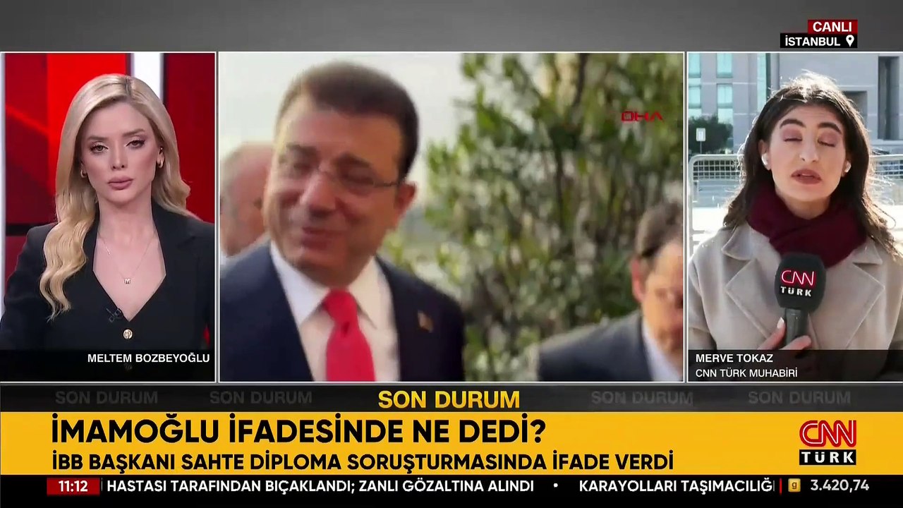 HABER... Sahte diploma soruşturması! İmamoğlu ifade verdi