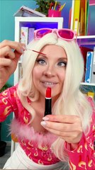 Barbie’s Secret Makeup Trick! 🤫💄 #123go