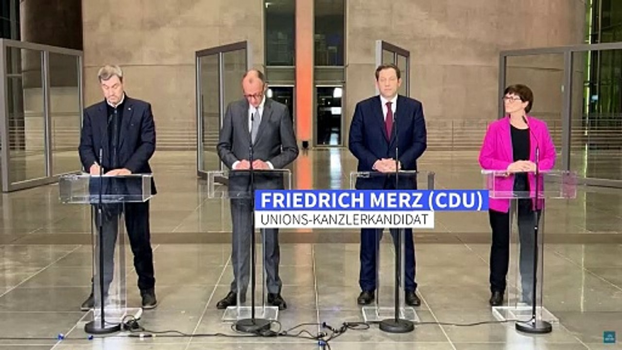 'Wir rüsten komplett auf' - beispielloses Konjunkturpaket von Union und SPD