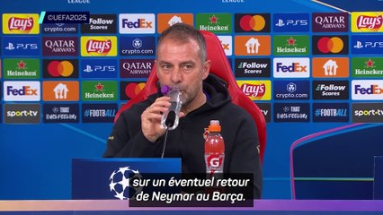 Flick répond à la rumeur Neymar : "Ce n'est pas mon job !"