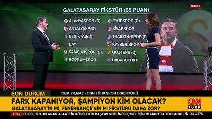 Fark kapanıyor, şampiyon kim olacak? Galatasaray'ın mı, Fenerbahçe'nin fikstürü zor?