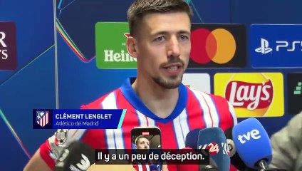 Lenglet : "De la déception, mais aussi de la fierté"