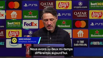 Kovac : "En deuxième mi-temps, nous n'avions plus aucun contrôle"