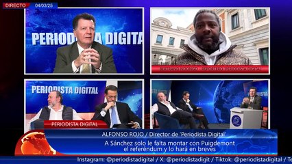 Los españoles arropan a Ndongo y convocan una manifestación a las puertas del Congreso hoy a las 12