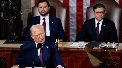 Siete momentos clave del discurso presidencial de Donald Trump ante el Congreso