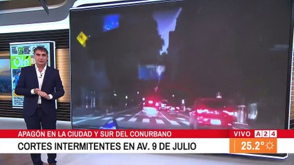 Apagón masivo en Buenos Aires afecta transporte y seguridad vial