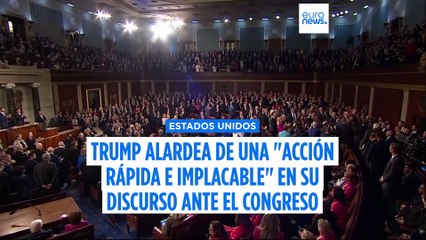 Estado de la Unión: Trump pide fondos para una deportación masiva y defiende sus recortes de gastos