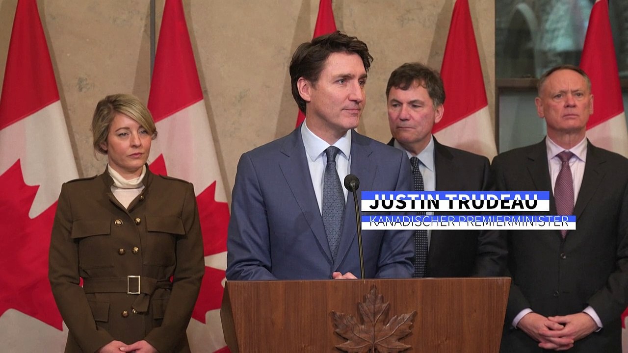 Trudeau hält Trumps Zölle für 'dumm'