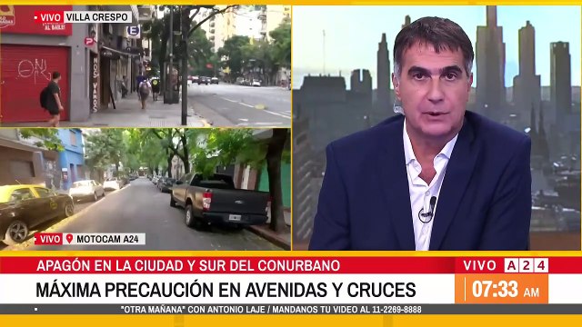 Corte de luz en Buenos Aires afecta seguridad en comisarías