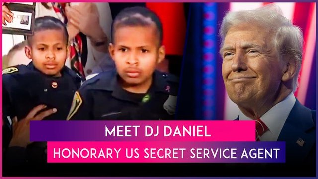 Donald Trump Announces Cancer Warrior DJ Daniel As Youngest Honorary US Secret Service Agent