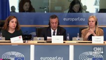 Özgür Özel, Avrupa Parlamentosu'nda konuştu